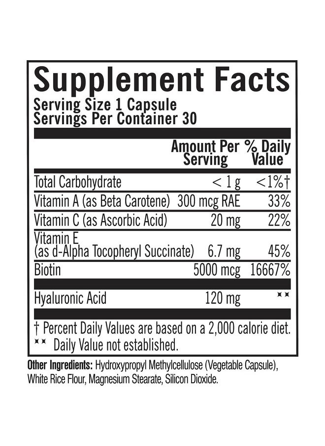 Viviscal Scalp Nourish Supplement, Blend of Nutrients for Scalp Health & Hair Follicles, Fortify Hair's Natural Beauty, Foundation for Healthy Hair Growth Vitamins, 30ct - 1 Month