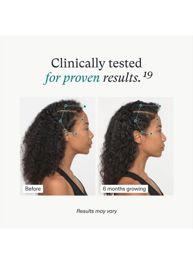 Nutrafol Women's Hair Growth Supplements, for Women 18-44 Years Old, Clinically Tested for Visibly Thicker, Stronger Hair, 100% Vegan Ingredients, Dermatologist Recommended - 1 Month Supply, 1 Pouch