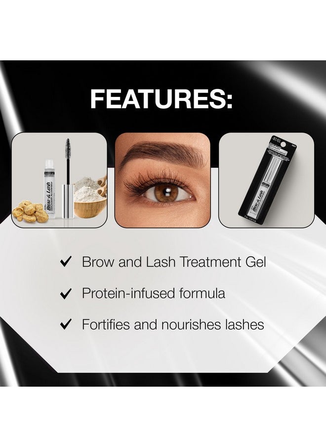 Ardell Brow & Lash Growth Serum Accelerator, Eyebrow Conditioner, Strengthening and Nourishing Eyelash Serum for Fuller, Thicker Brows and Lashes, 0.25 fl oz