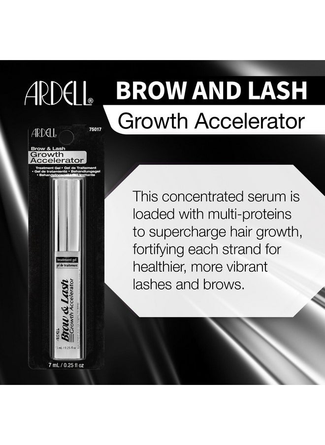 Ardell Brow & Lash Growth Serum Accelerator, Eyebrow Conditioner, Strengthening and Nourishing Eyelash Serum for Fuller, Thicker Brows and Lashes, 0.25 fl oz