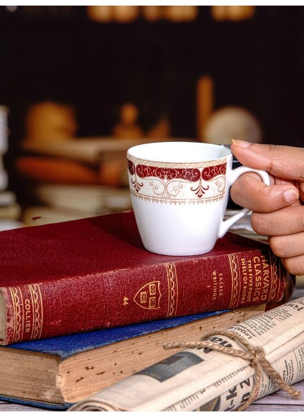 Sonaki Bone China Tea/Coffee Mug Set of 6pcs SKY-S-MW-A017