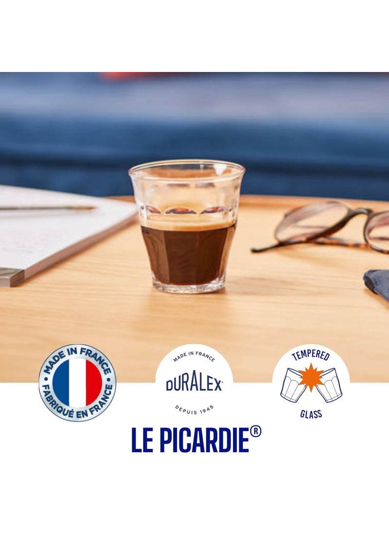 Duralex Picardie Clear Tumbler 130 ML 6 Pcs (1024AB/6)