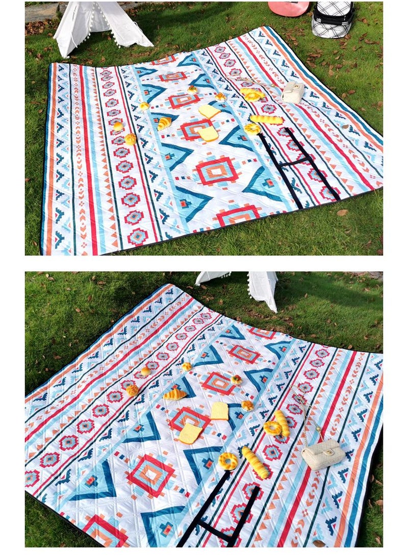 Extra Large Outdoor Picnic Blankets Waterproof For The Beach Camping Travelling On The Grass Park Blanket Rolling Up Packagin Multiple Size Available