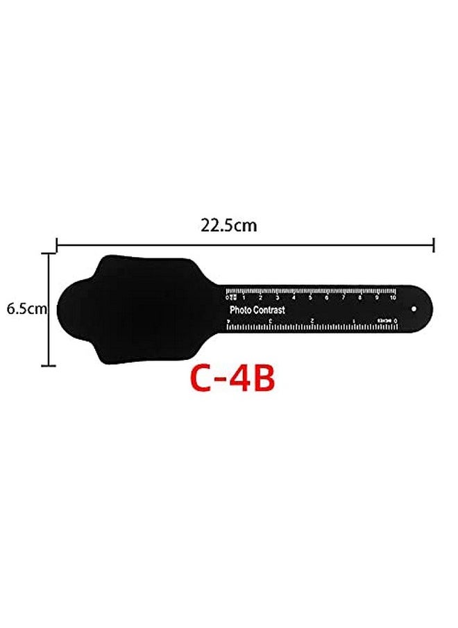 6 Pcs Dental Contraster Intraoral Photographic Black Background Board Photo Contrast Kit Palatal Photography