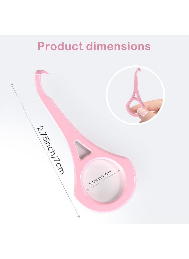 ARGOMAX - Aligner Removal Tool, 5 Retainer Remover Tool, Invisible Braces Removal Tools, Suitable for Removing Braces, Trays, Retainers, Dentures and Aligners(Pink).