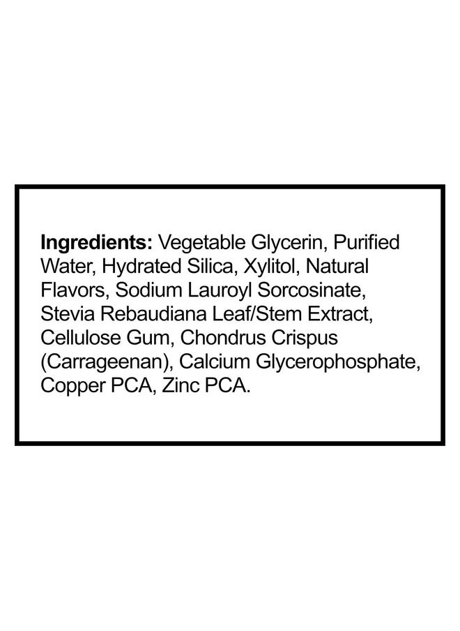 Epic Xylitol Toothpaste - Sugar Free & Aspartame Free Toothpaste Sweetened w/Xylitol for Clean Teeth & Gum Health (Spearmint, 4.9oz Tube, 2 Tubes)