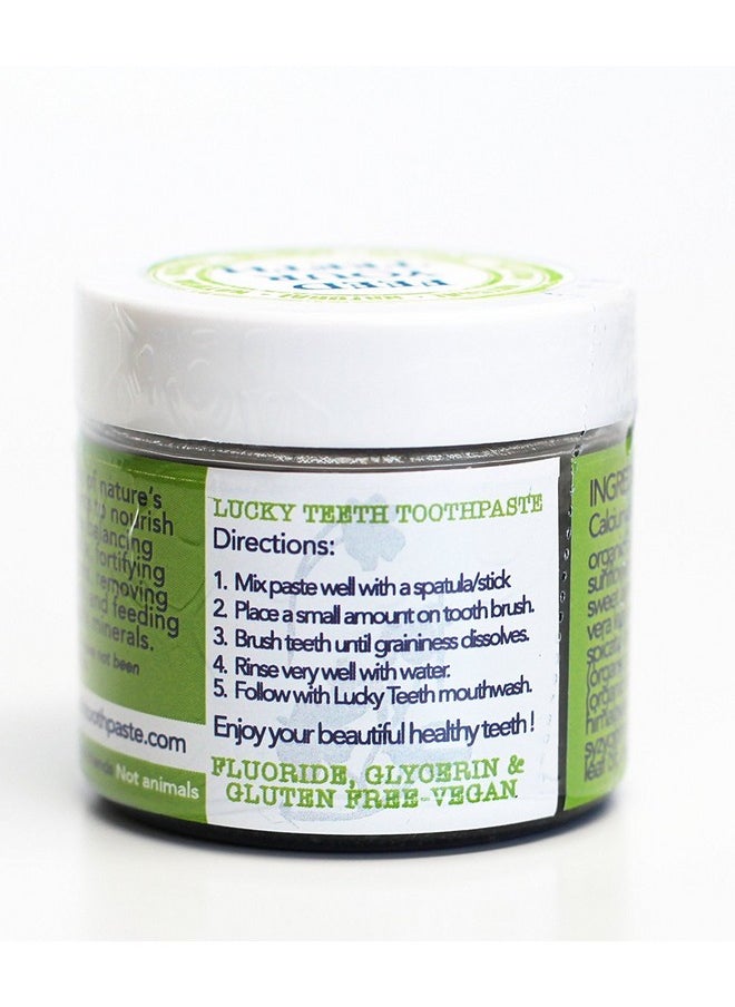 Charcoal Toothpaste Xtra Whitening Toothpaste - by Lucky Teeth - All Natural, Organic, Remineralizing and Fortifying