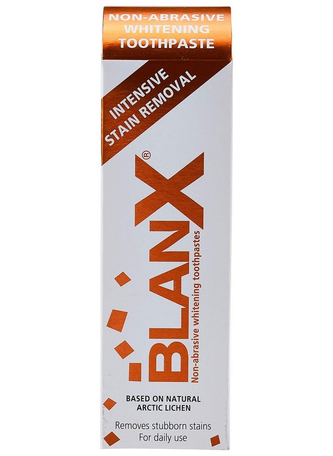 Blanx Toothpaste Intensive Stain Removal 2.5 oz / 75ml