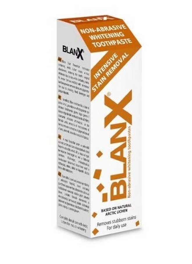 Blanx Toothpaste Intensive Stain Removal 2.5 oz / 75ml