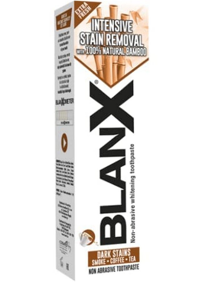 Blanx Toothpaste Intensive Stain Removal 2.5 oz / 75ml