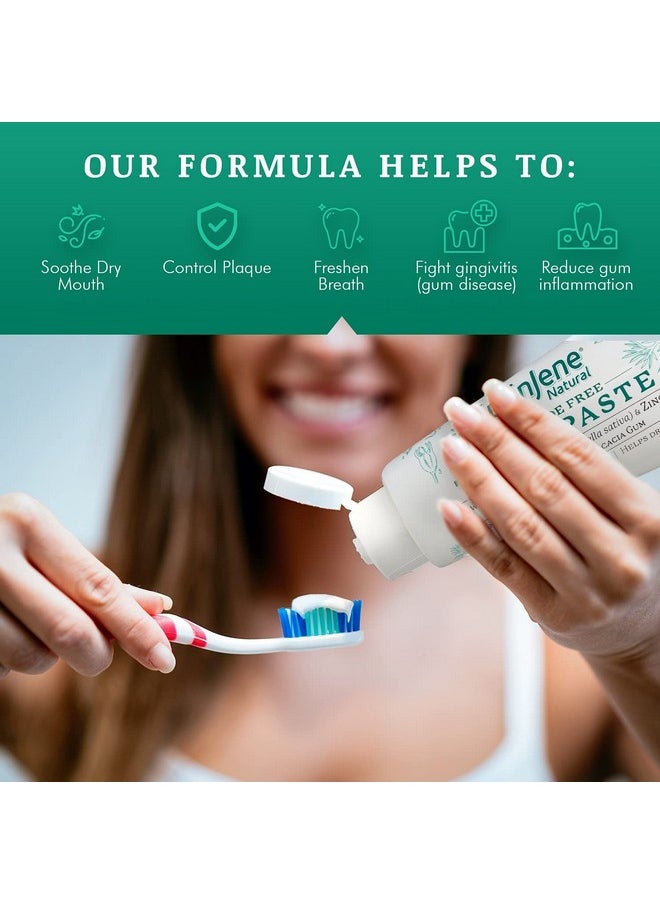 SprinJene Natural Fluoride Free Toothpaste for Healthy Teeth & Gums | Natural Toothpaste for Cavity Protection | 2 Pack