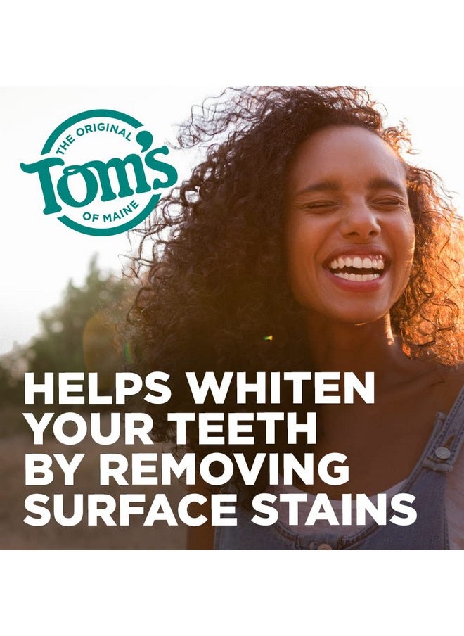 Tom's of Maine Natural Fluoride-Free SLS-Free Botanically Bright Toothpaste, Peppermint, 4.7 oz. (Packaging May Vary)