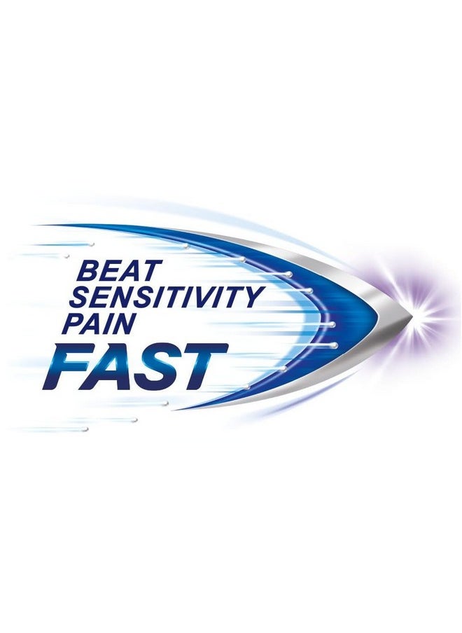 Sensodyne Rapid Relief Sensitivity and Cavity Prevention Toothpaste, Mint, 3.4 oz (96.4g) - Pack of 6