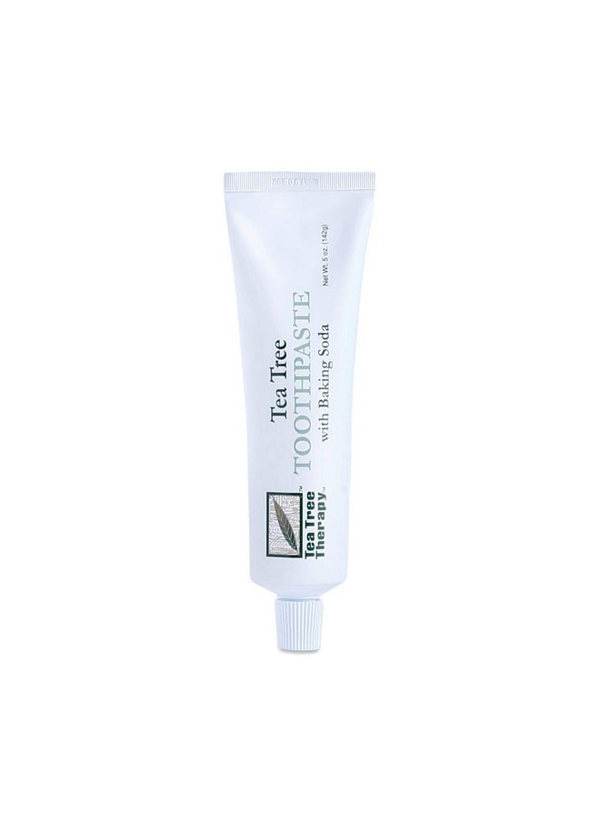 Tea Tree Therapy Toothpaste with Baking Soda 5 Oz (Pack of 2)