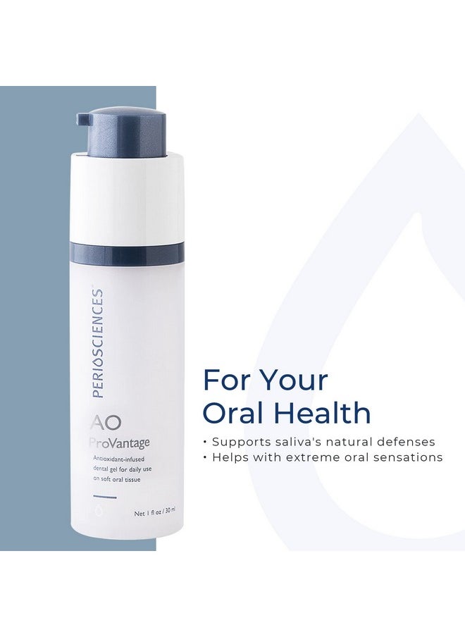 PerioSciences AO ProVantage Dental Gel with Antioxidants - Oral Gum Gel - Oral Care to Maintain Gum Health, 1 fl. Oz / 30ml
