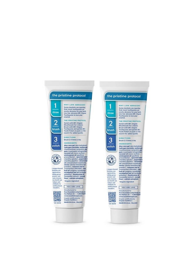 BR Organic Low Abrasion Toothpaste Wintergreen