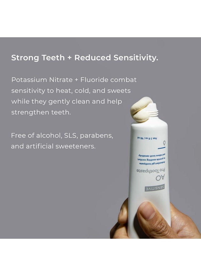 PerioSciences Oral Care Kit for Sensitive Teeth - Toothpaste, Mouthwash, Gel