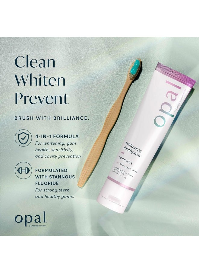 Opalescence Complete Stannous Fluoride for Prevention of Dental Decay, Sensivity, Gengivites & Whitening - (Pack of 1) Mint - 4.7 Ounce 5823-1