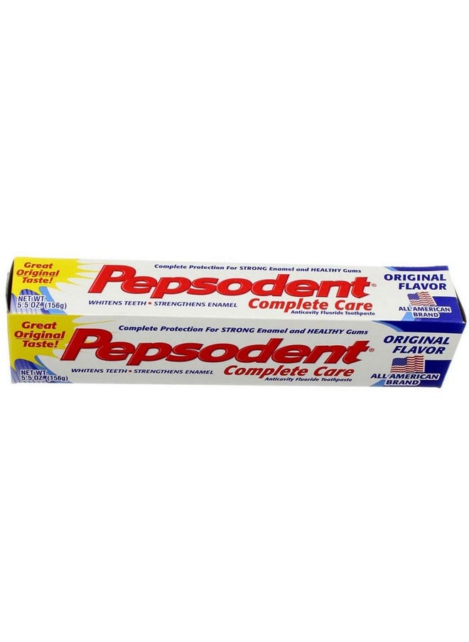 Pepsodent Complete Care Toothpaste Original Flavor 5.5 oz
