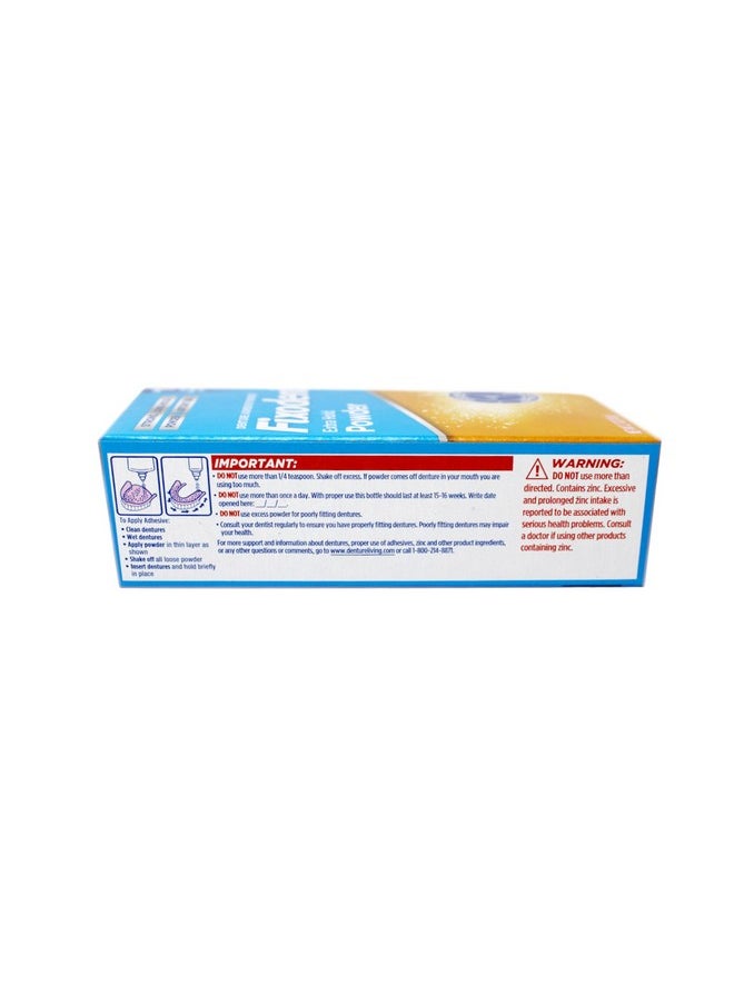 Fixodent Powder Extra Hold 2.7 Oz. (Pack of 3)