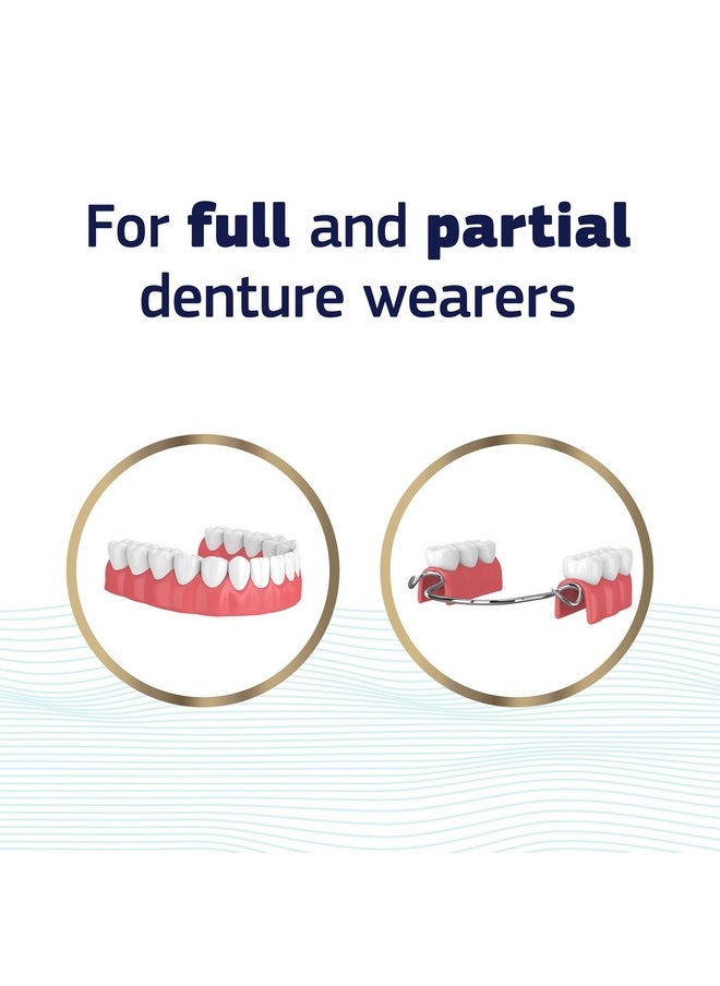 Fixodent Pure Strength Secure Denture Adhesive 2.4oz (Pack of 4)