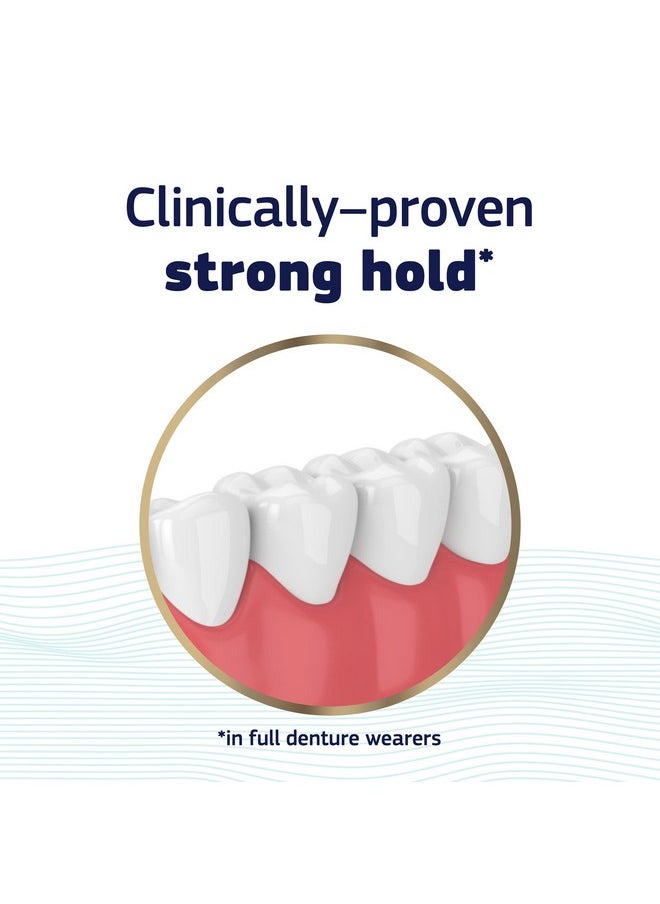 Fixodent Pure Strength Secure Denture Adhesive 2.4oz (Pack of 4)