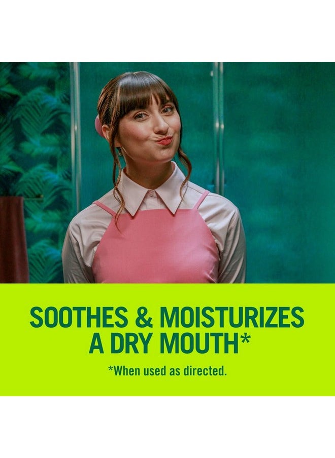 TheraBreath Dry Mouth Oral Rinse, Tingling Mint, Dentist Formulated, 16 Fl Oz (2-Pack)