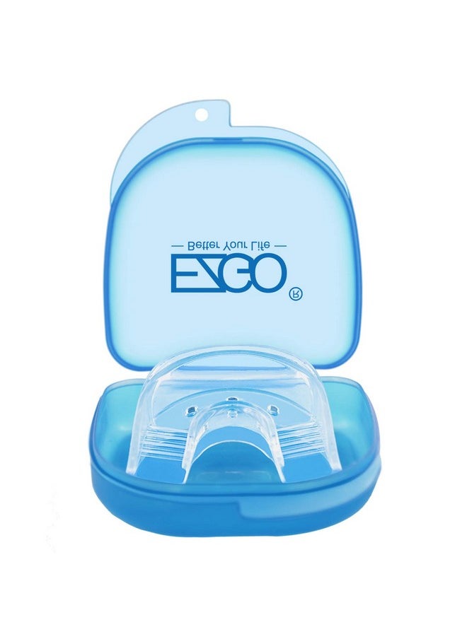 EZGO Teeth Whitening Trays Silicone Tray, Works with Tooth Whitening Light and Bleaching Gel, Comfort for All Mouth, BPA Free Mouth Night Guard for Grinding Teeth, Dental Grade, Retainer Case