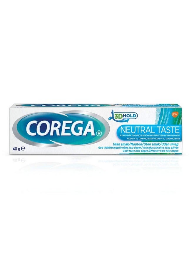 Corega Neutral 3D Hold Comfort adhensive cream