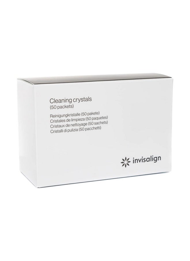INVISALIGN Cleaning Crystals for Clear Aligners and Retainers, (50 Packets)
