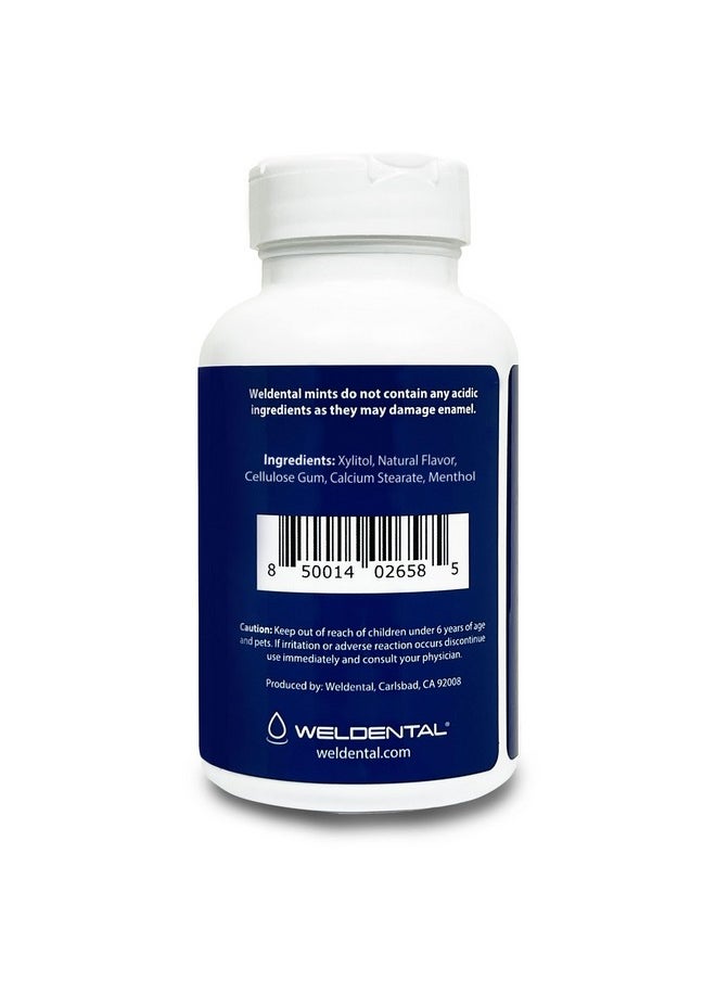 WELdental Xylitol Mints 300 Tablets, Cool Mint Flavor, Xylitol Increases Saliva Production, Helps Moisten Dry Mouth