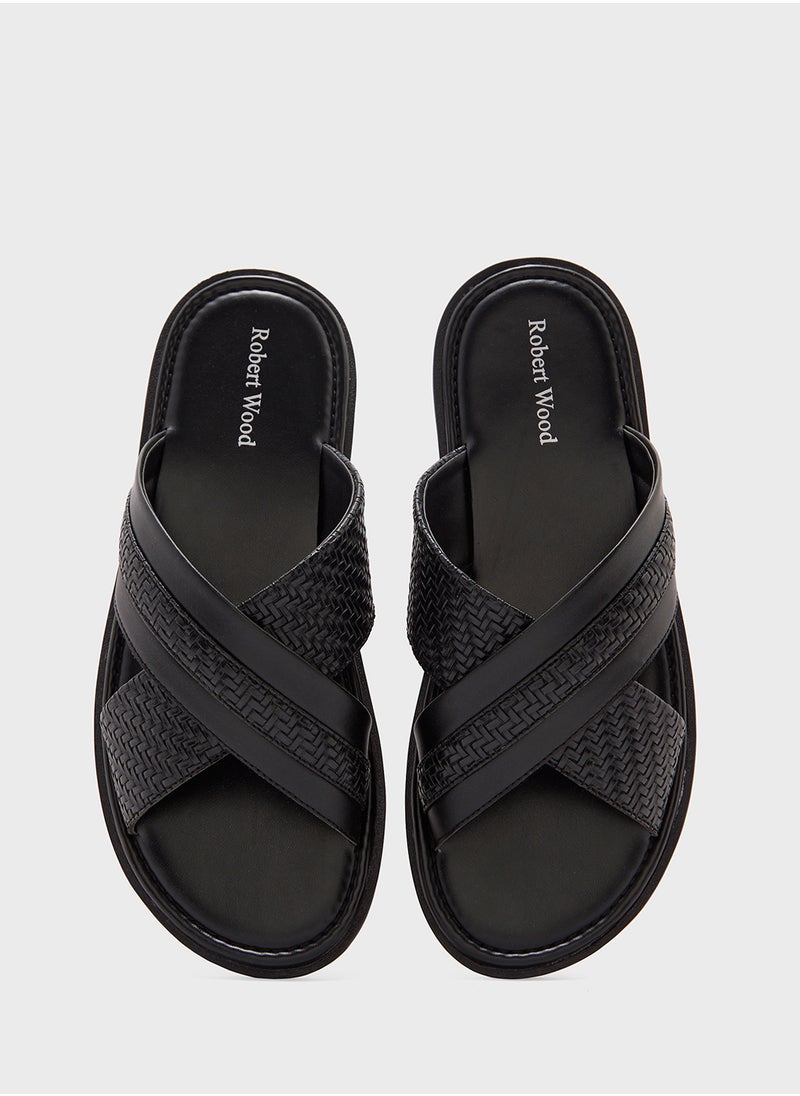 Cross Strap Sandal