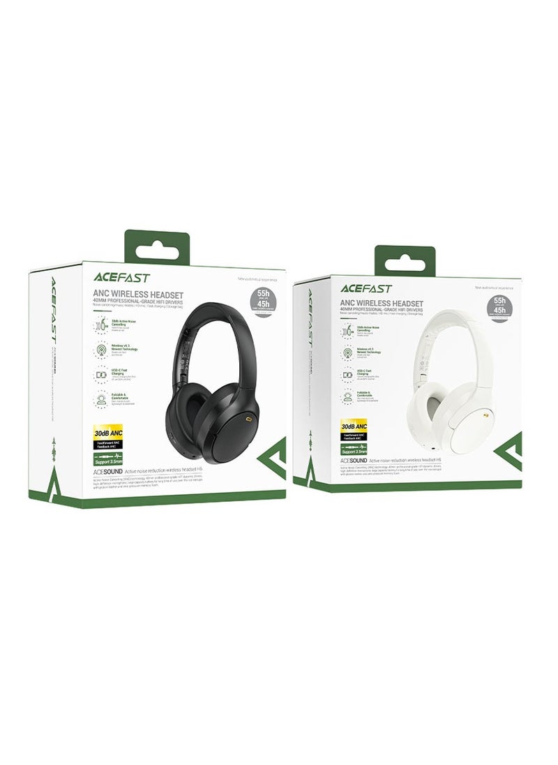 H6 Active Noise Reduction Wireless Headset