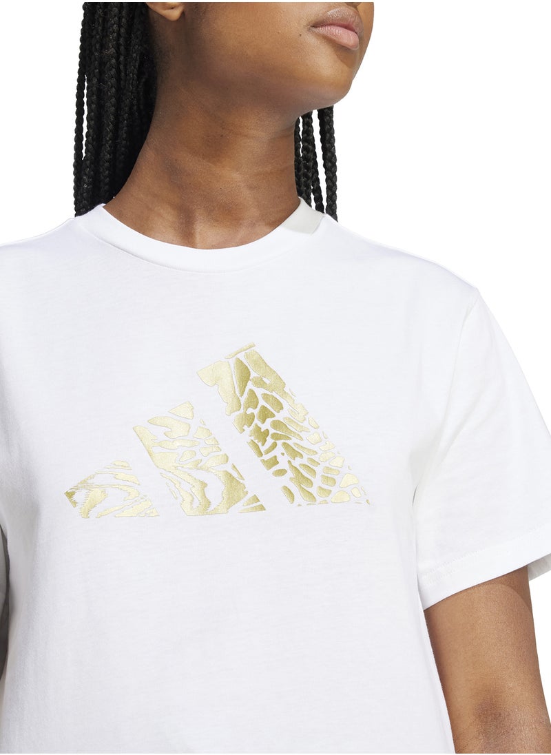 Tech Metallic Graphic T-Shirt