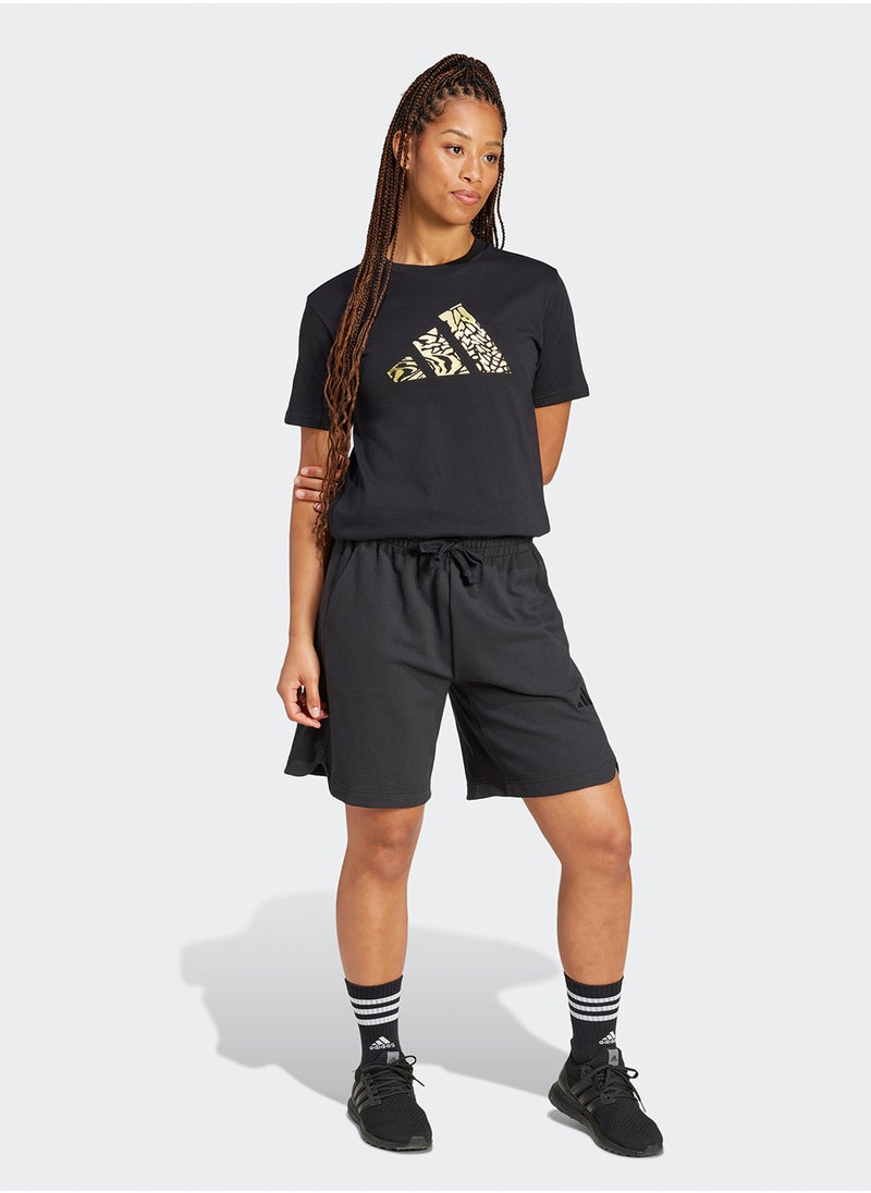 Tech Metallic Graphic T-Shirt