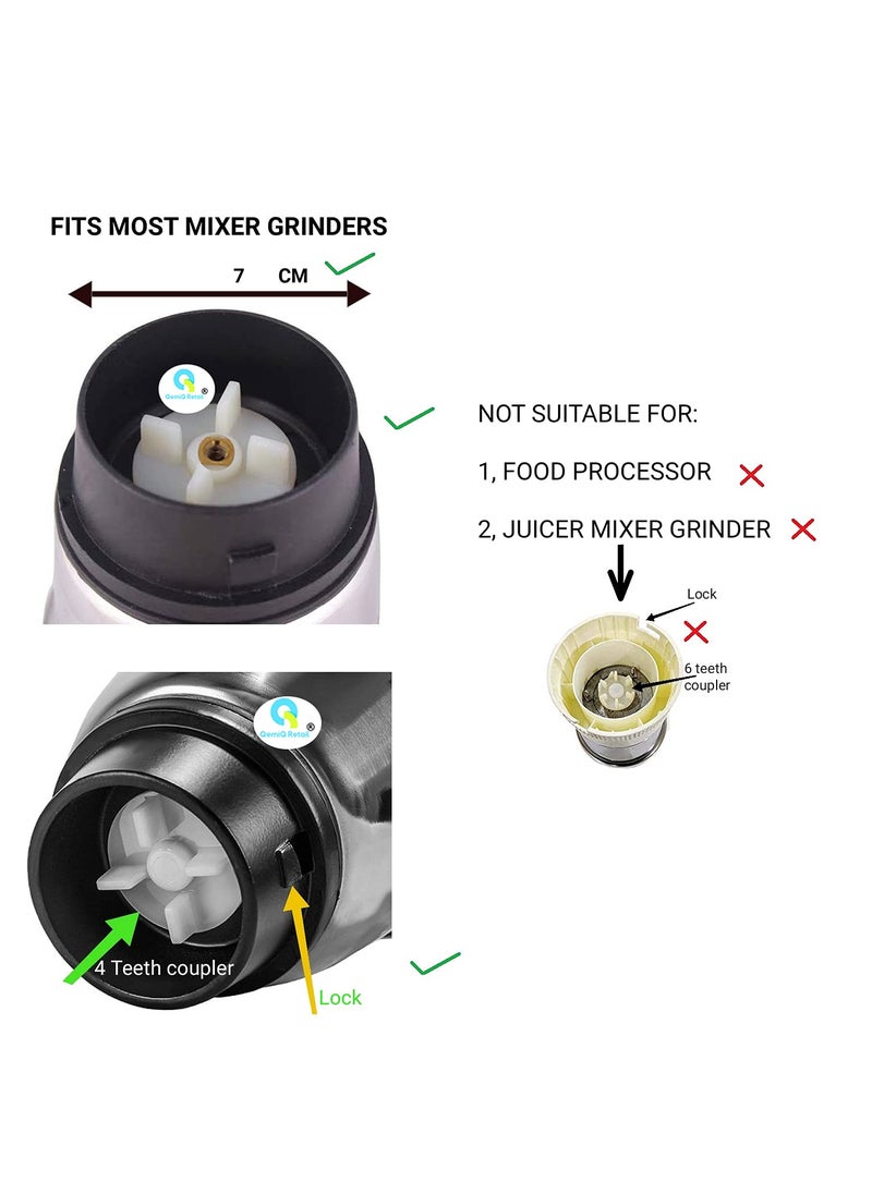 Qemiq Retail � 125W Mixer Grinder-