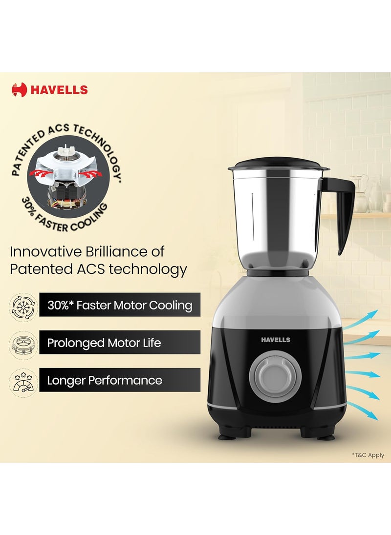 Havells Mixwell - N 500W 3 Jar Mixer Grinder