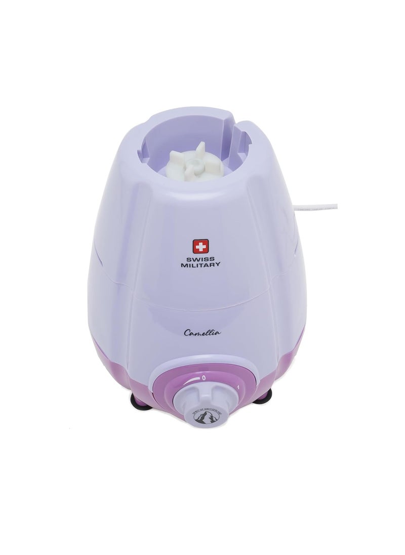 SWISS MILITARY CAMELLIA Mixer Grinder, 3 Stainless Steel Leak-Proof Jars With Multifunctional Blades, 550w, 3 Level Speed with Pulse Function, White & Pink