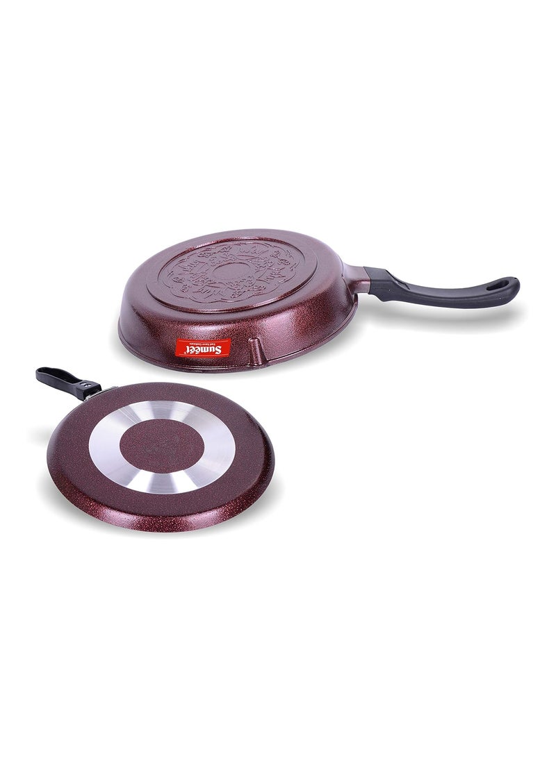 SUMEET Aluminium Cookware Set, 2 Piece (Peach)