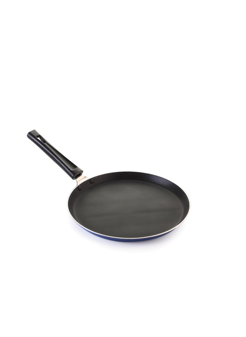 Crystal Nonstick Kitchen cookware Set | Kitchen Combi | Tawa 250 mm | Fry Pan 240 mm | Kdai with Steel Lid 240 mm | Pressure Cooker 3 LTR | PFOA Free | Blue