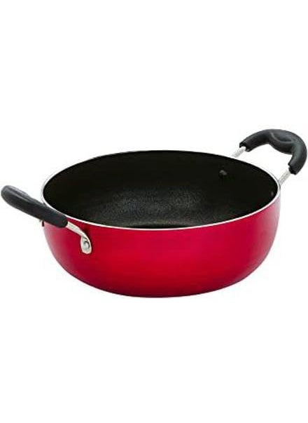 Bahurani Non-Stick Aluminium Pots and Pans Cooking Utensil Combo Set|3Liter| | Non-Stick Aluminium KADHAI,3 LITERS