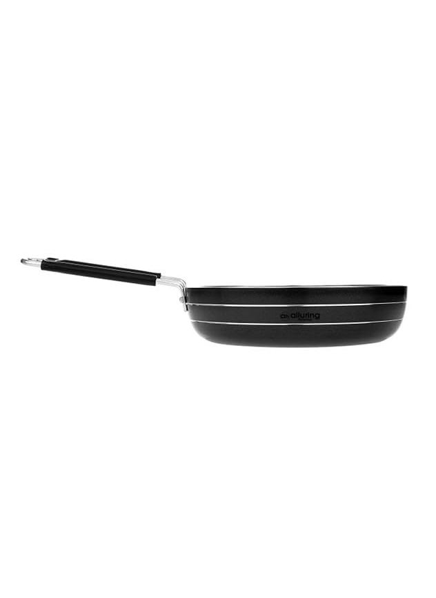 Alluring Homz Aluminum Non Stick Fry Pan with Stainless Steel Handle and Induction Base, Home I Kitchen I Cookware Fry Pan Set of 3 Pcs.(1Ltr, 1.5Ltr & 1.8Ltr)