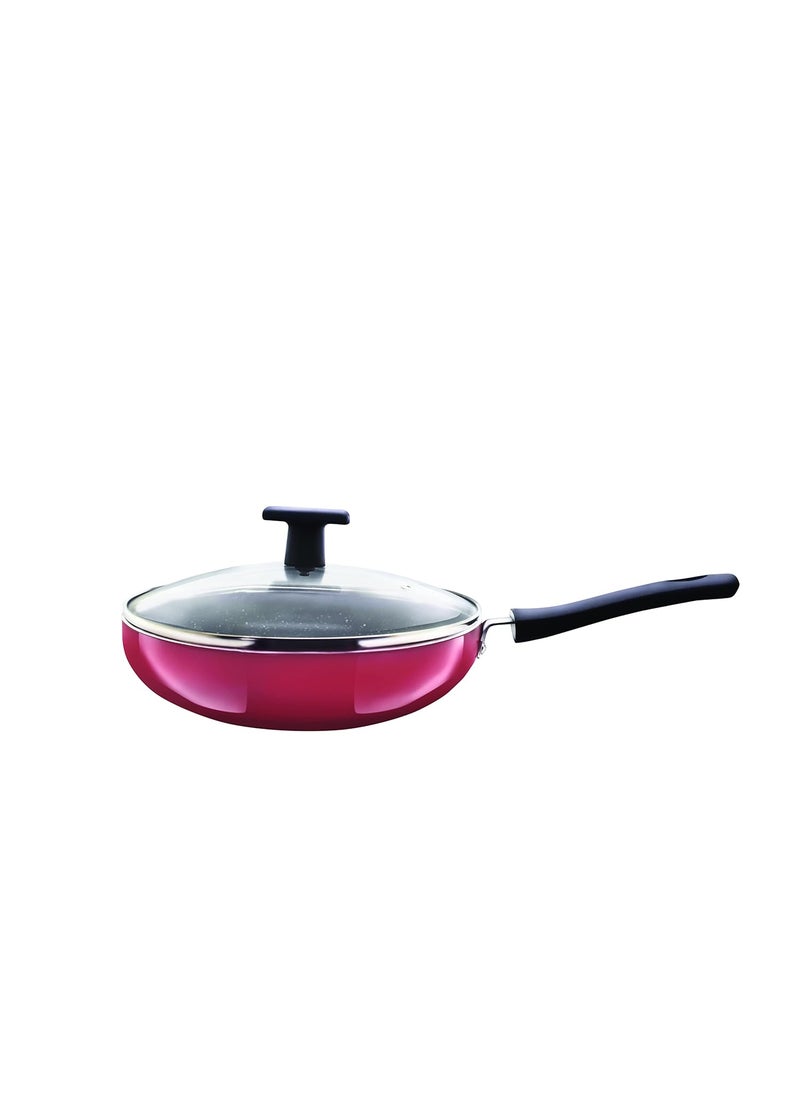 EON Sparkle Frypan with Glass Lid 22 cm