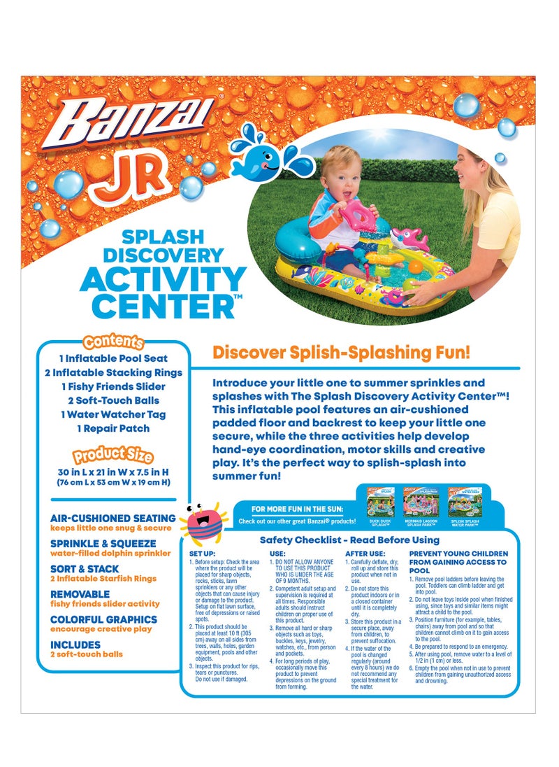 Banzai Splash Discovery Activity Center