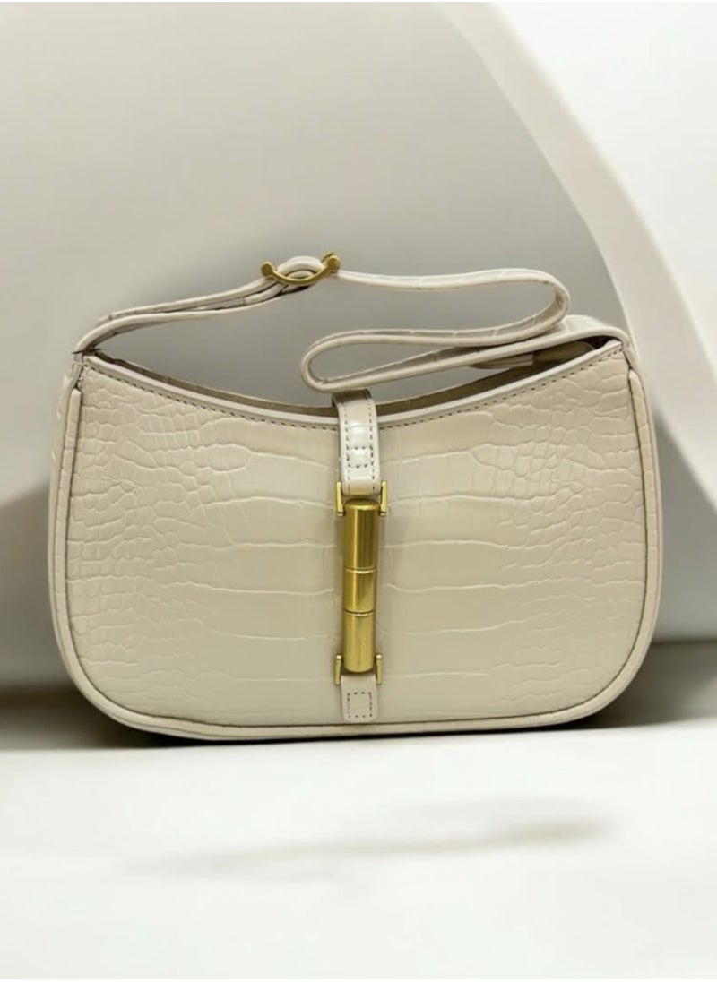 esia Metallic Accent Shoulder Bag