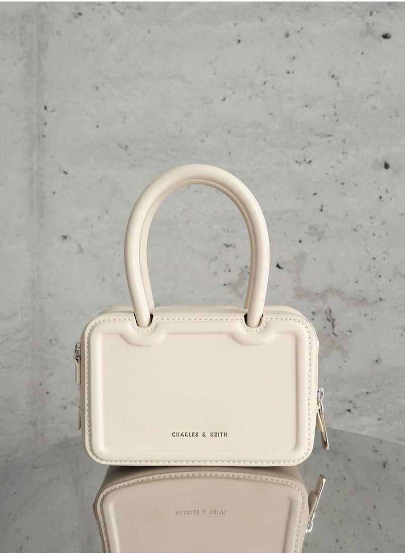 Charles & Keith Perline Extended Top Handle Bag