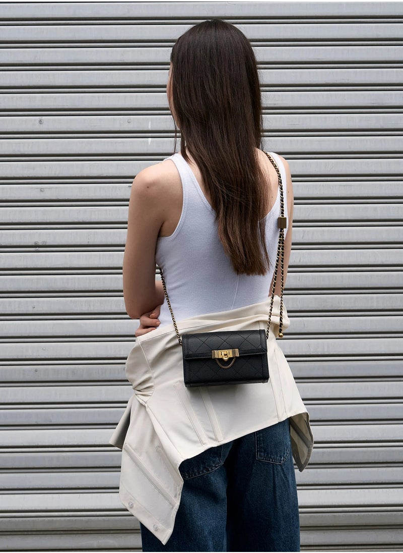 Charles & Keith Tallulah Metal Chain Clutch