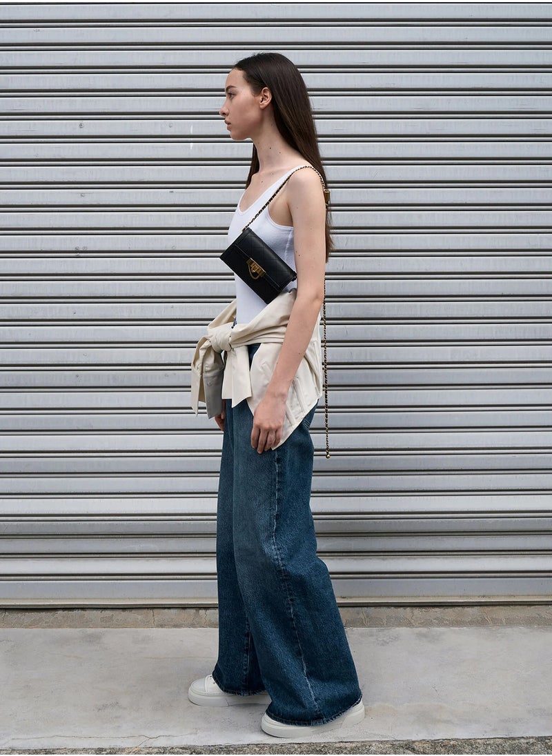 Charles & Keith Tallulah Metal Chain Clutch