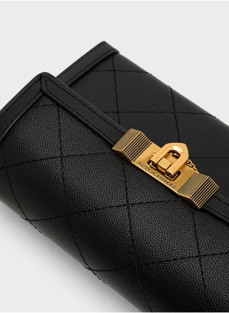 Charles & Keith Tallulah Metal Chain Clutch