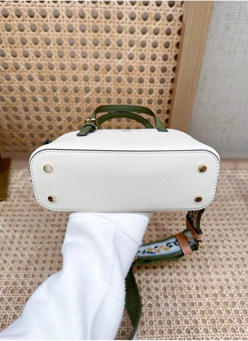 Emerson Simple Adjustable Detachable Shoulder Strap Leather Shell Bag Shoulder Handbag
